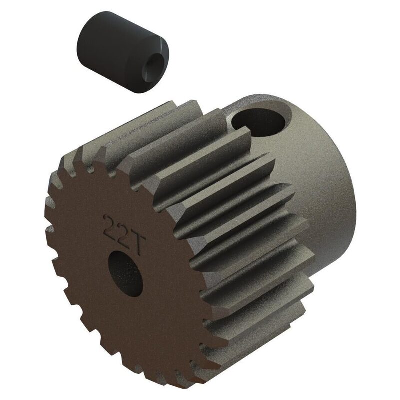 Arrma Pinion Gear 22T MOD 0 5 CNC 2 3 mm Bore ARA311208