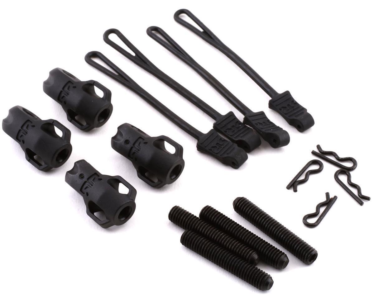Arrma Brace Rod Ends W/Pins And Retainers (4) ARA320477