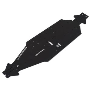 Arrma Aluminum Chassis CNC 7075 T6 LWB Black ARA320570