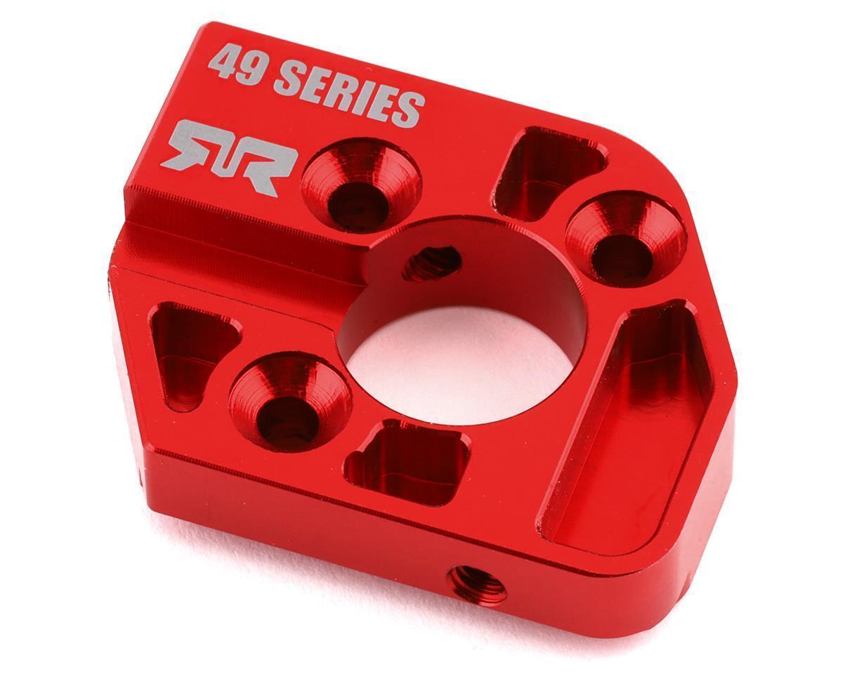 Arrma Aluminum Motor Plate 49 Series Red ARA320603