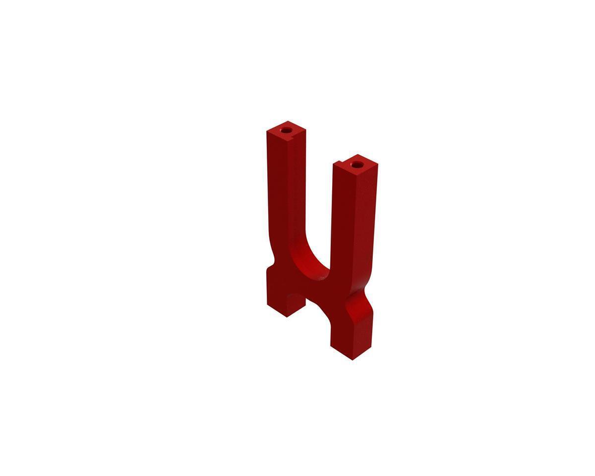Arrma Aluminum Center Diff Holder Red ARA320666