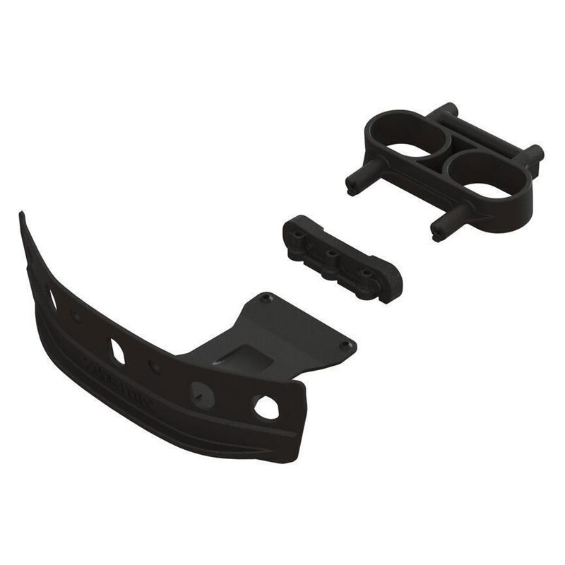 Arrma Front Skid  Skid Mount and Bumper Loop ARA320724