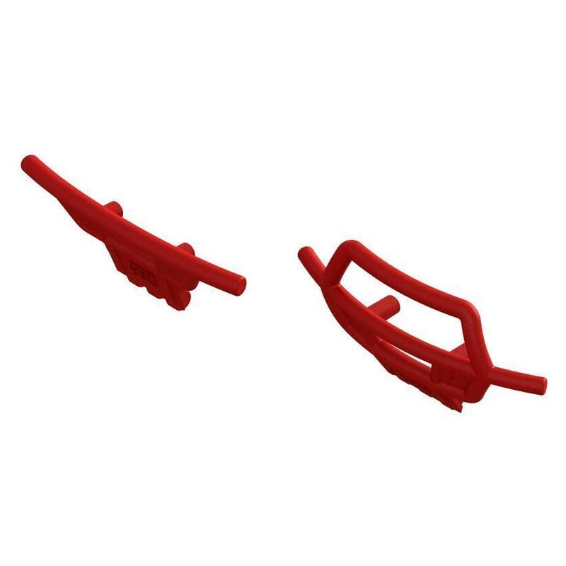 Arrma MT Bumper Set - Red ARA320776
