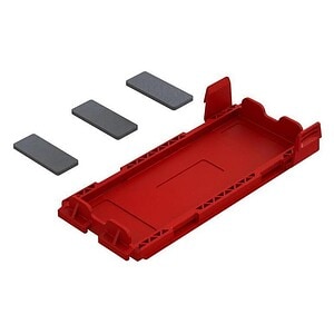 Arrma Battery Door Set - Red ARA320779