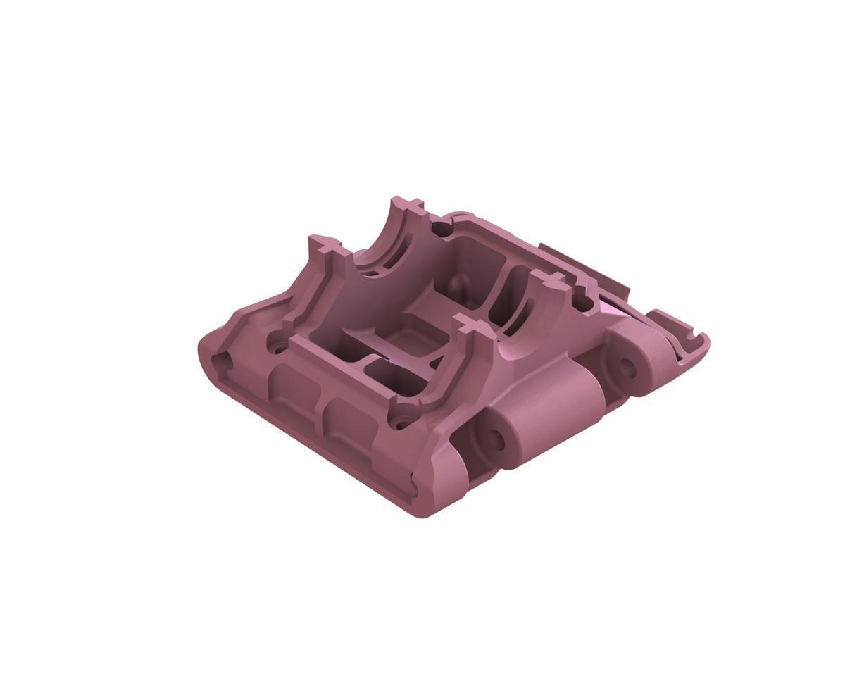 Arrma Rear Lower Skid/Gearbox Mount 1pc - Pink ARA320784 - ara320784-jpg Arrma Rear Lower Skid/Gearbox Mount 1pc - Pink ARA320784