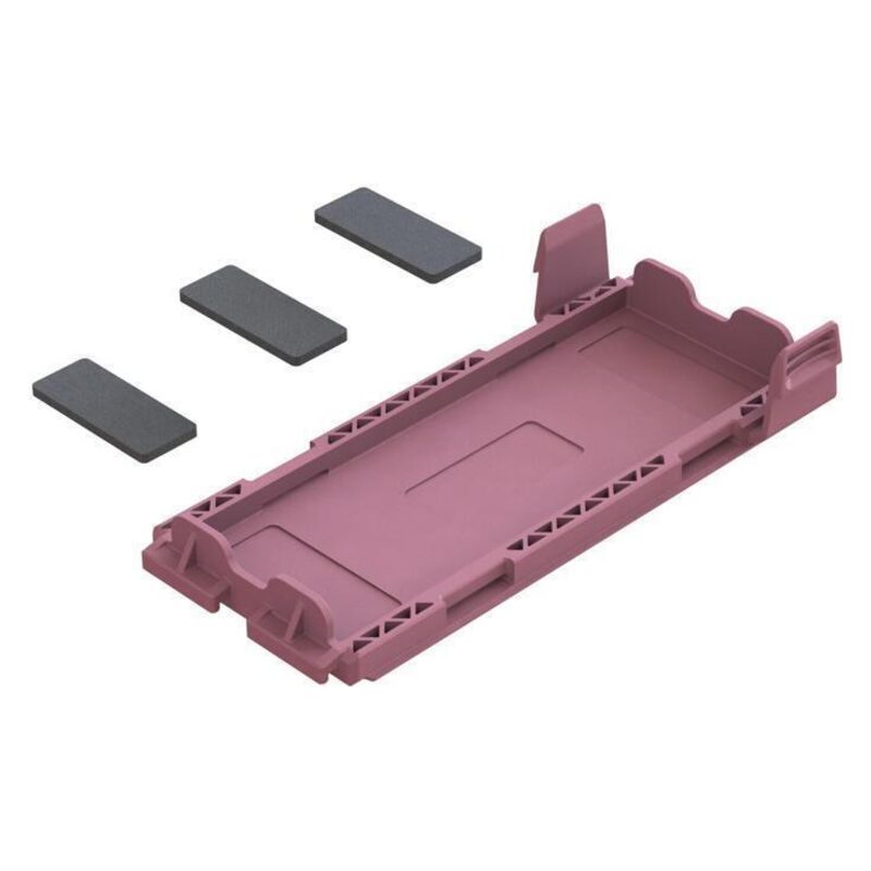 Arrma Battery Door Set - Pink ARA320785 - ara320785-jpg Arrma Battery Door Set - Pink ARA320785