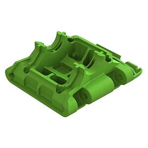 Arrma Rear Lower Skid/Gearbox Mount 1pc - Green ARA320792