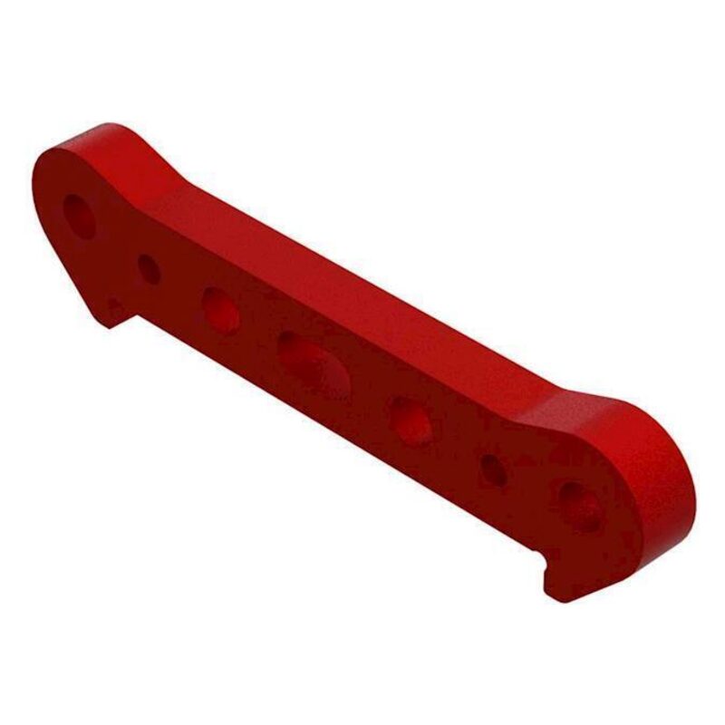 Arrma Aluminum Front Suspension Mount Red ARA330556