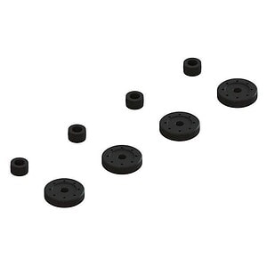 Arrma Shock Pistons & Cartridge Spacers 4 Shocks ARA330570