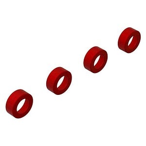 Arrma Aluminum Suspension Arm End Cap Red (4) ARA330593