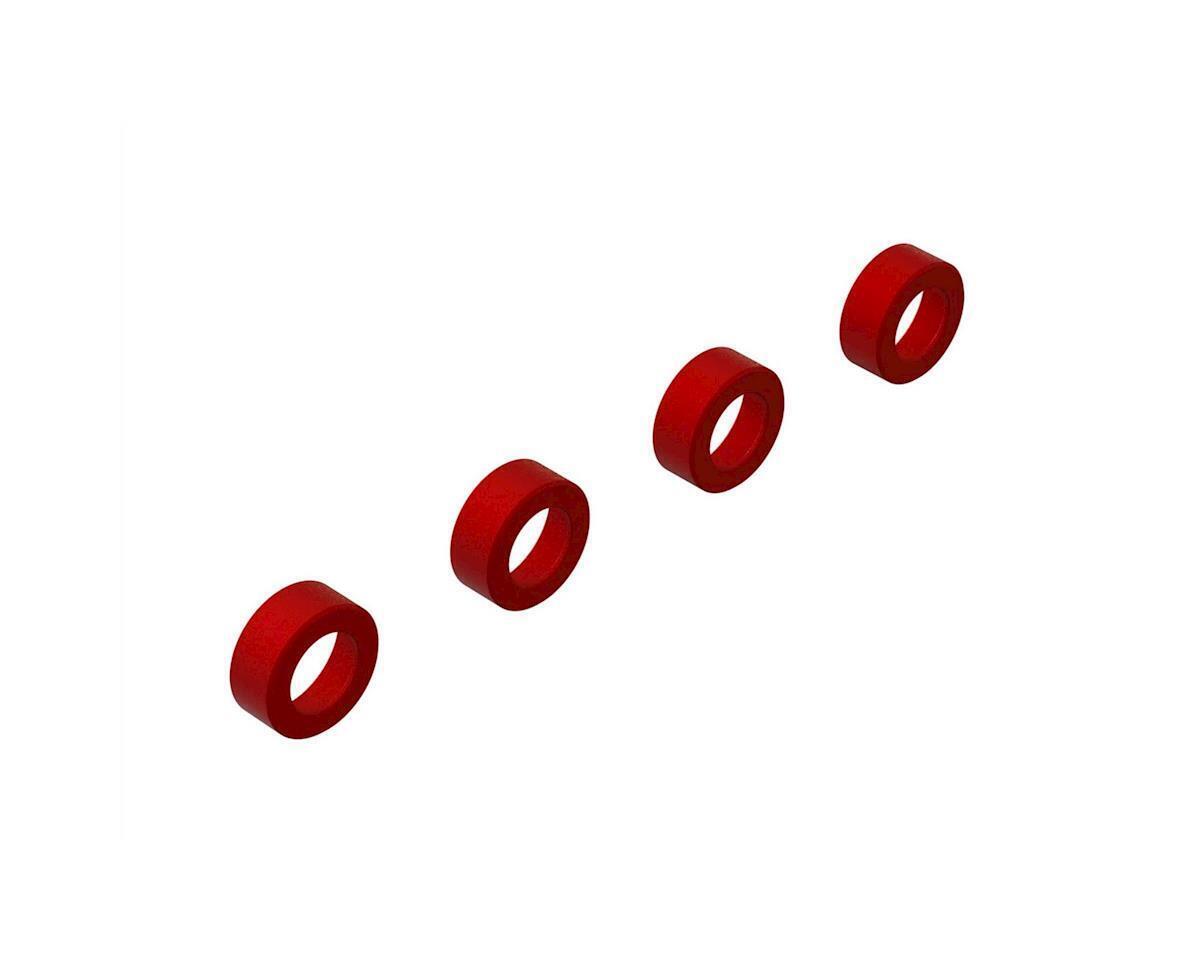 Arrma Aluminum Suspension Arm End Cap Red (4) ARA330593