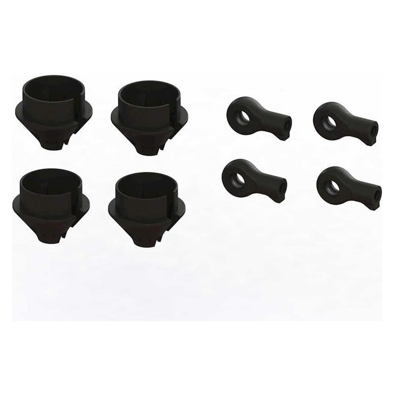 Arrma HD Shock Rod End and Spring Cup Set 2 Pairs ARA330608 - ara330608-jpg Arrma HD Shock Rod End and Spring Cup Set 2 Pairs ARA330608