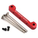 Arrma Front Upper Suspension Mount CNC Aluminum Red ARA330659