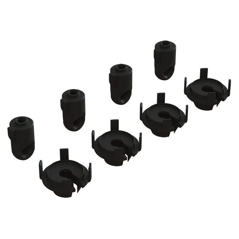 Arrma Shock Rod End & Spring Perch Set 4 Shocks ARA330740