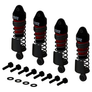 Arrma Aluminum Shock Set  58 mm Length  300 CST Oil 4pcs - GROM ARA330824