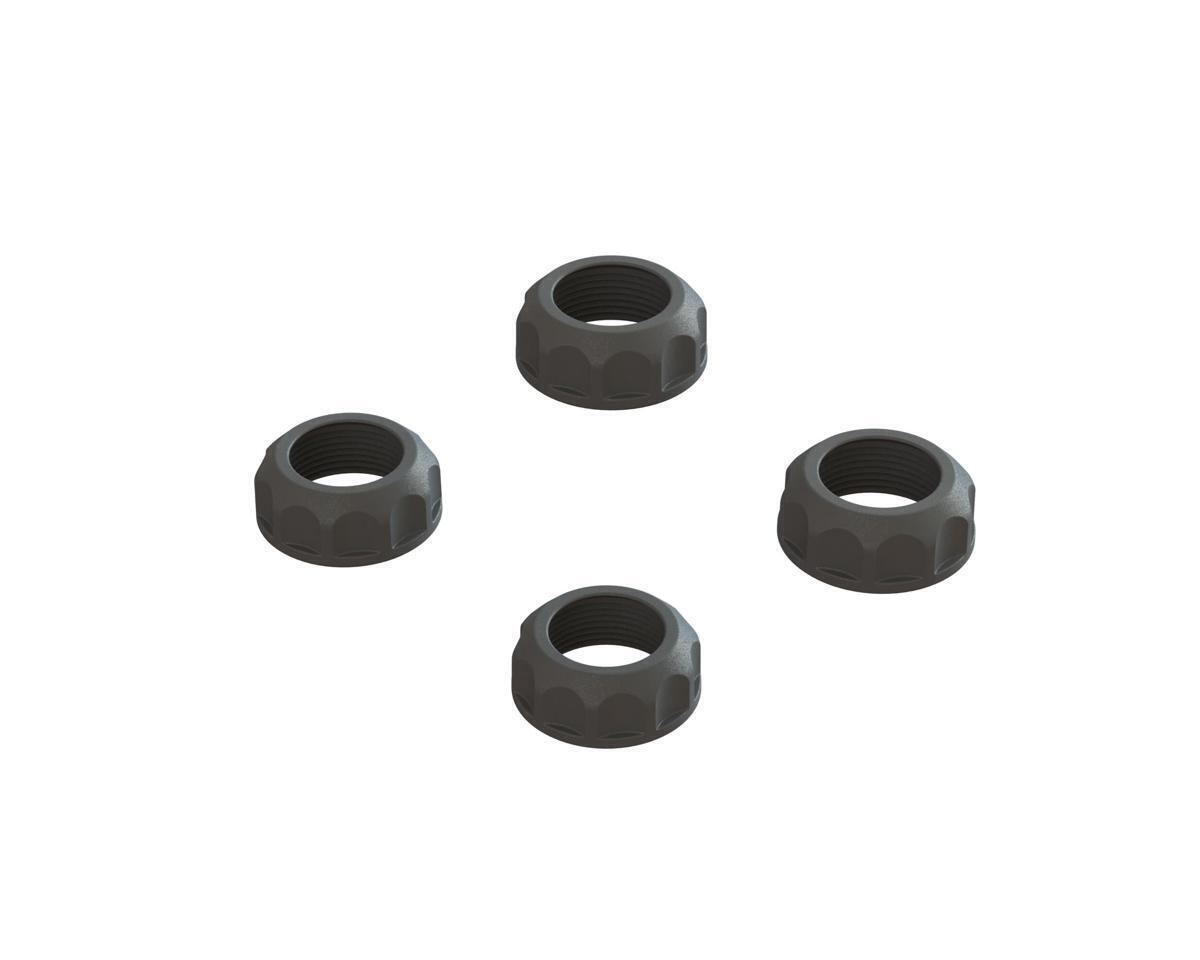 Arrma Shock Cap (4): 4X4 - Black ARA330828 - ara330828-jpg Arrma Shock Cap (4): 4X4 - Black ARA330828
