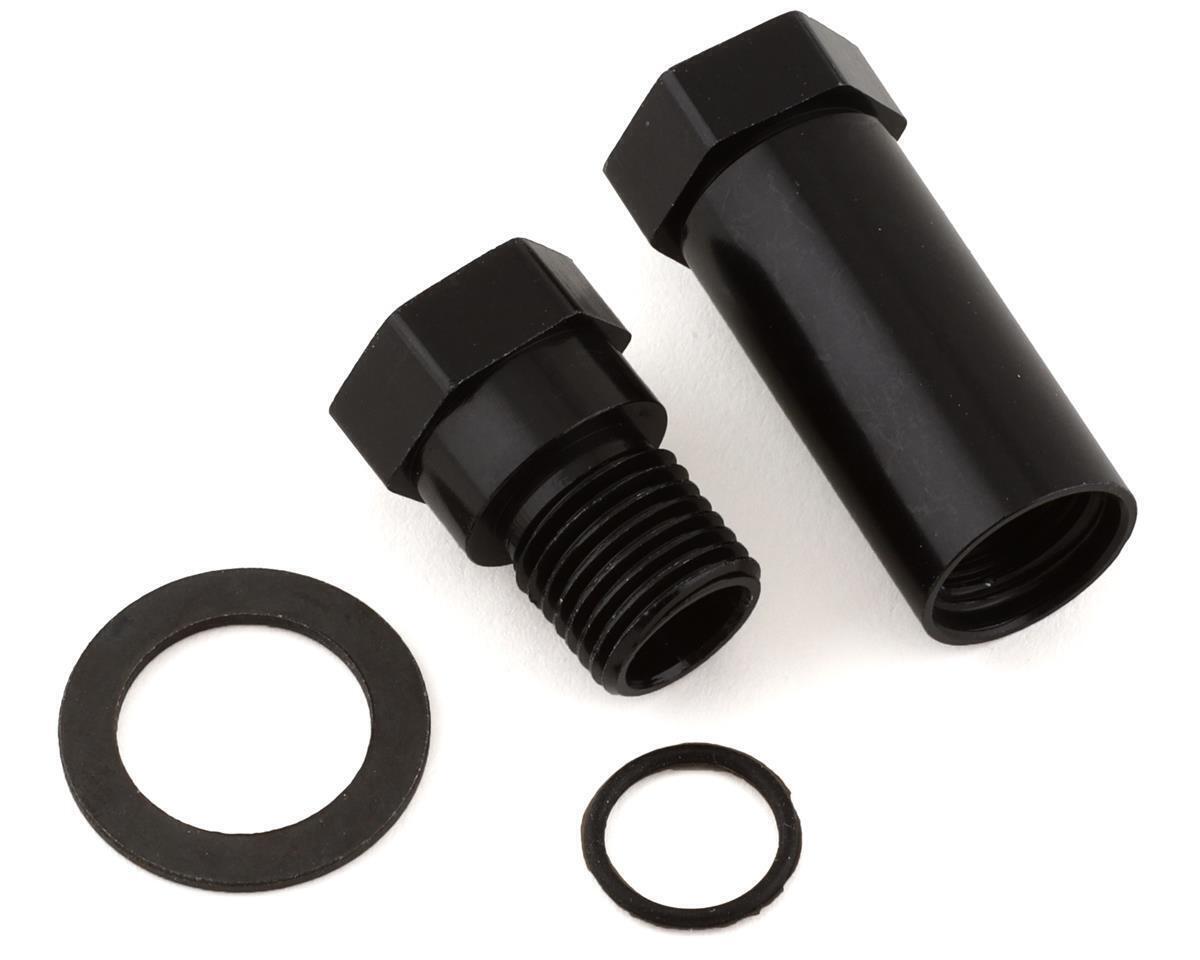 Arrma Aluminum Servo Saver Hub Set Black ARA340187 - ara340187-jpg Arrma Aluminum Servo Saver Hub Set Black ARA340187