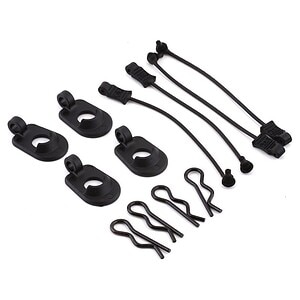 Arrma Body Clip Retainers 1/5 Scale Black  4 ARA390294