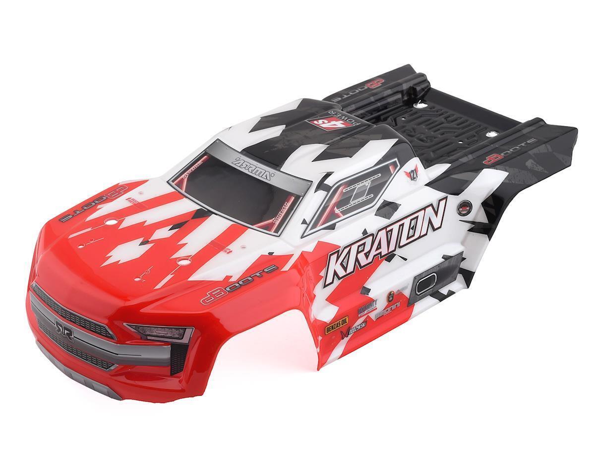 Arrma AR402215 Kraton 4x4 BLX Painted Decaled Body Red ARA402215 - ara402215-jpg Arrma AR402215 Kraton 4x4 BLX Painted Decaled Body Red ARA402215