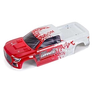 Arrma Granite 4X4 BLX Finished Body Red ARA402306
