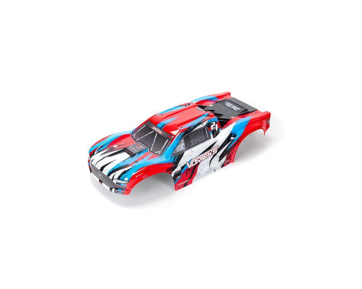 Arrma VORTEKS 4X4 BLX Finished Body Red ARA402319 - ara402319-jpg Arrma VORTEKS 4X4 BLX Finished Body Red ARA402319
