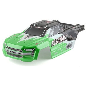 Arrma KRATON 4X4 4S Body Clear w/Decals and Window Masks ARA402320