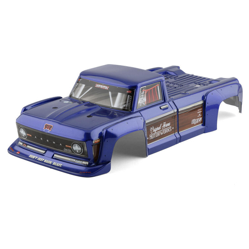 Arrma OUTCAST 4X4 4S Body Clear w/Decals and Window Mask ARA402322 - ara402322-jpg Arrma OUTCAST 4X4 4S Body Clear w/Decals and Window Mask ARA402322