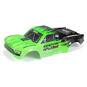 Arrma SENTON 4X2 Painted Decaled Tri mmed Body Grn/Blk ARA402345