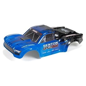 Arrma SENTON 4X2 Painted Decaled Tri mmed Body Blu/Blk ARA402346