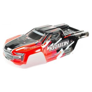 Arrma Kraton 6S BLX Painted Decaled Tri mmed Body Red ARA406156
