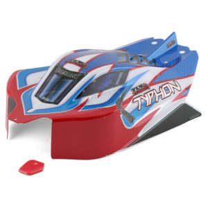Arrma TYPHON TLR Tuned Finished Body Red/Blue ARA406164