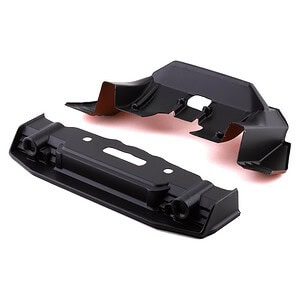 Arrma FELONY Painted Splitter And Diffuser Black/Orange ARA410010