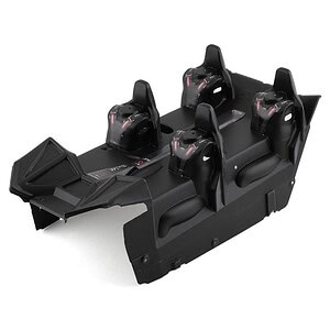 Arrma FIRETEAM Inner Body Painted Black ARA411013