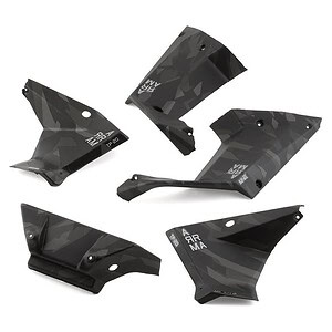 Arrma FIRETEAM Guard Set Painted Black Camo ARA411018