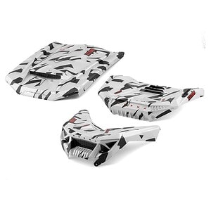Arrma FIRETEAM Exterior Body Panels Painted White Camo ARA411022