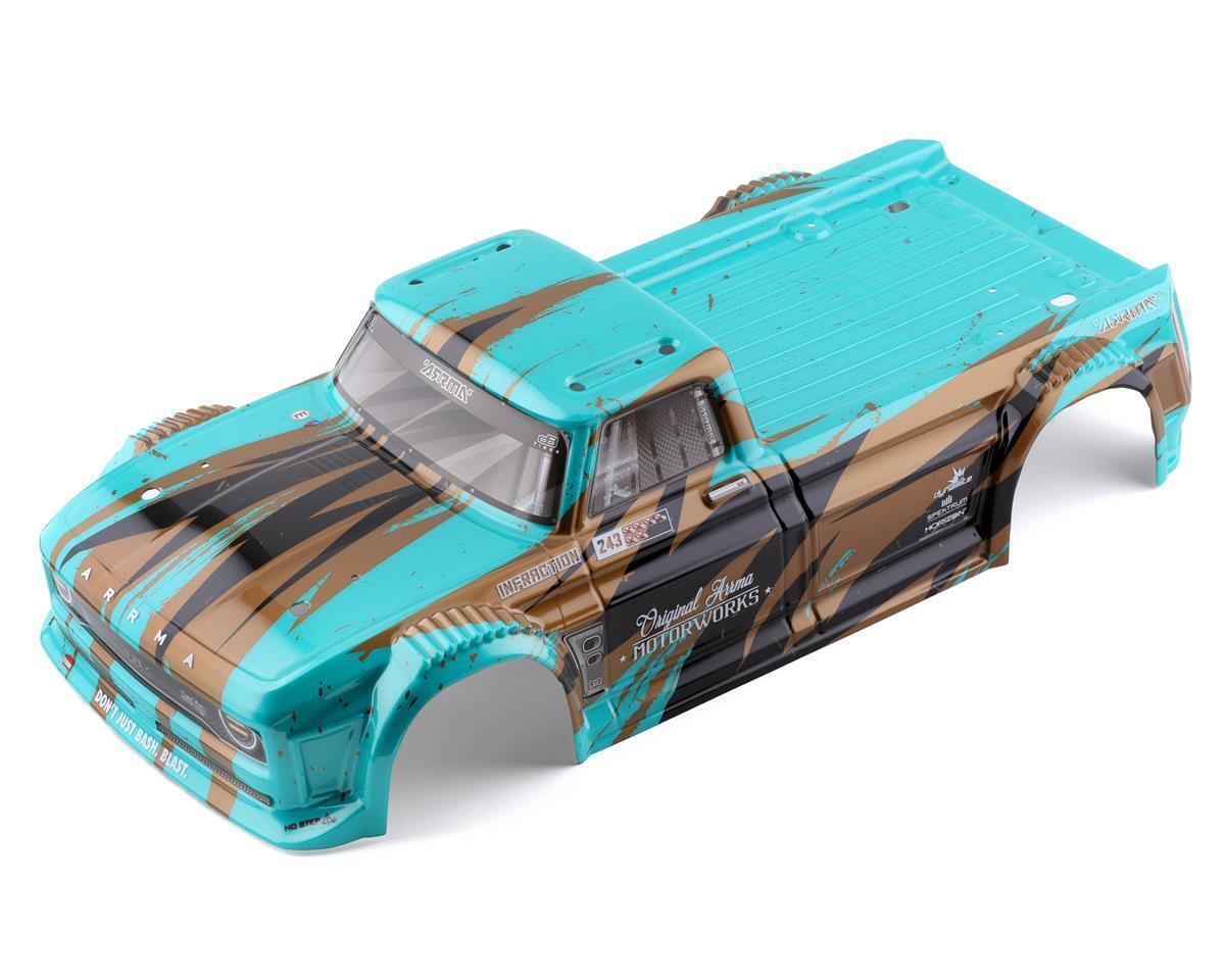 Arrma INFRACTION 4X4 MEGA Finished Body Blue ARA414005