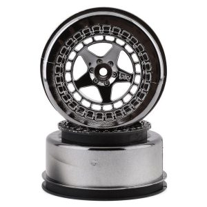Arrma AR510098 SC 2 2/3 0 Wheel 14 mm Hex Blk Chrome(2) ARA510098