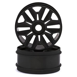 Arrma 1/8 Buggy Wheel 17 mm Hex Gun Metal (2) ARA510127