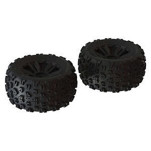 Arrma dBoots Copperhead2 MT Tire Set Black - Pair ARA550059