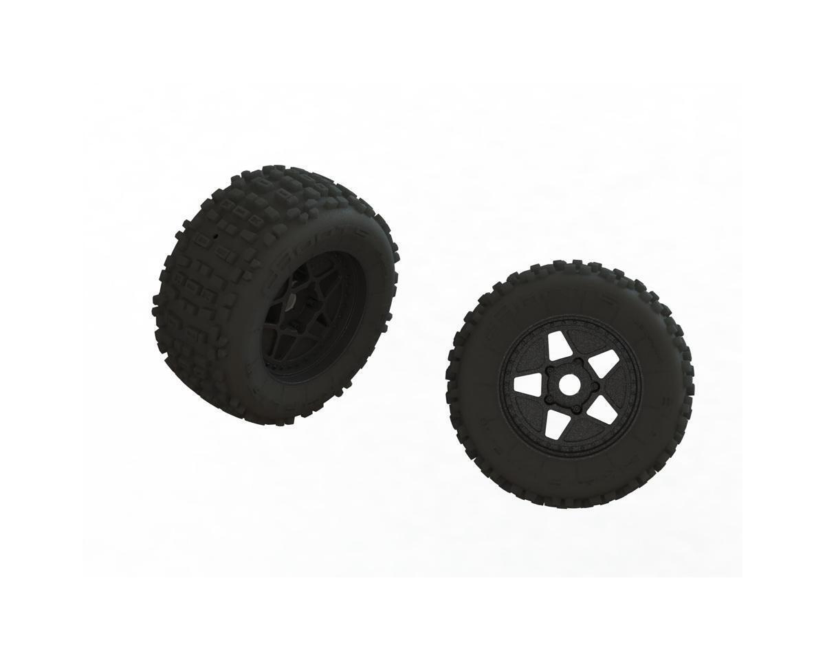 Arrma dBoots Back-Flip Big Block MT Tire Glued (1Pair) ARA550111