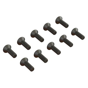 Arrma Flat Head Hex Machine Screw M2 5x8 mm (10) ARA702005