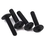 Arrma Button Head Screw Flanged M4x18 mm (4) ARA727412