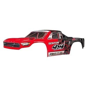 Arrma AR402251 Body Painted Decal Trim Red Senton  Mega ARAC3334