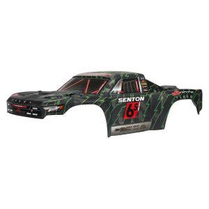 Arrma AR406144 SENTON 6S BLX Painted Body Black/Green ARAC3409