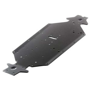 Arrma AR320188 Chassis Aluminum SWB Silver/Blue Typhon ARAC3741