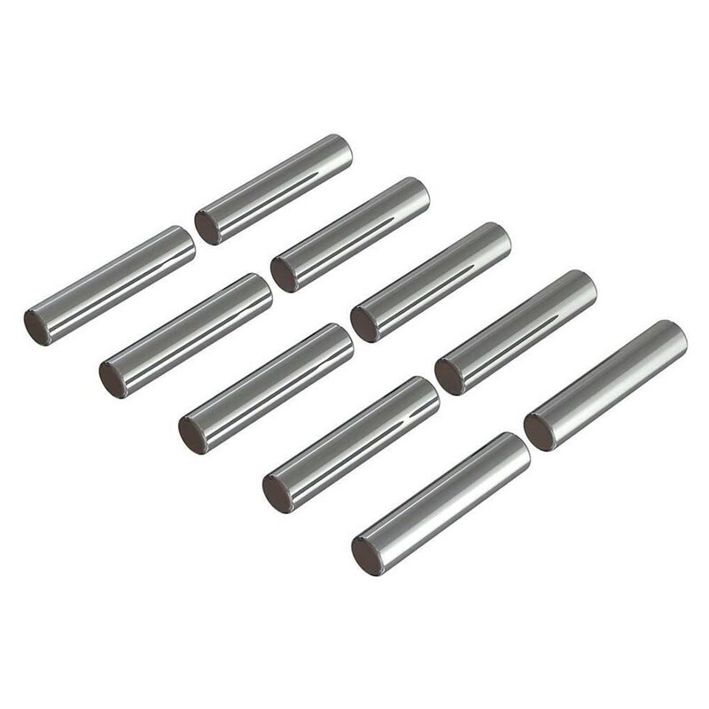Sixteen RC car wheelpins set for easy replacement and maintenance. Durable metal construction, perfect for off-road and on-road RC cars. Enhance your RC car performance with high-quality components. Variety of precision machined RC car axles for off-road and on-road vehicles. Durable metal construction.
