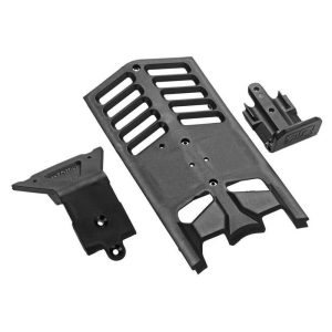 Arrma AR320282 Skidplate Front/Rear/Center Set Nero ARAC9255