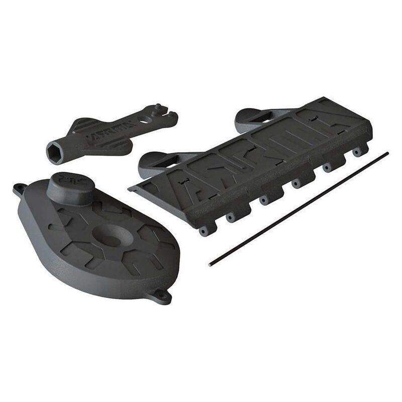 Arrma AR320448 Battery Door Gear CVR/Shock Tool VOLTAGE ARAC9352