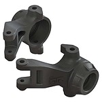 Durable black plastic RC car hub for high-performance remote control vehicles.