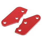 Arrma AR340072 Steering Plate A Aluminum Red (2) ARAC9363